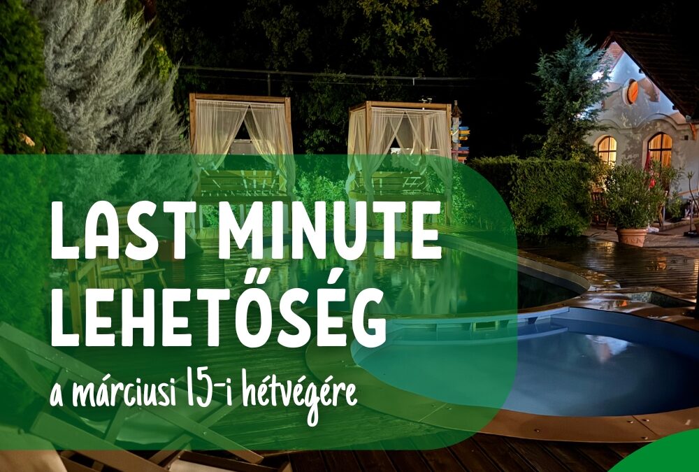 Last minute ajánlat a márciusi 15-i hétvégére Ópusztaszeren